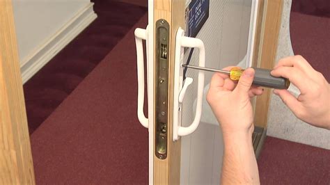 How To Change Lock On Sliding Door The Door