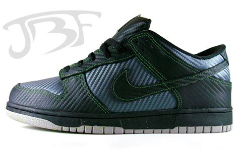 Nike Dunk Low Carbon Fiber V2 Custom By Jbf