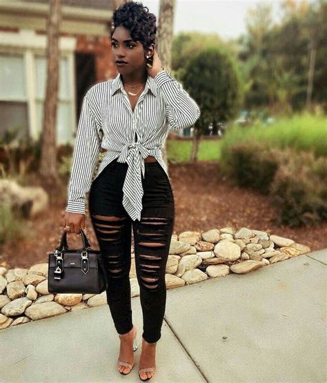 Pin By Nicky On Casual In 2020 Fashion Black Women Fashion Fall Fashion Outfits