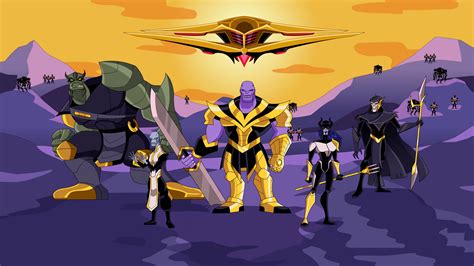 Avengers Emh X The Black Order By Yaboiisid On Deviantart