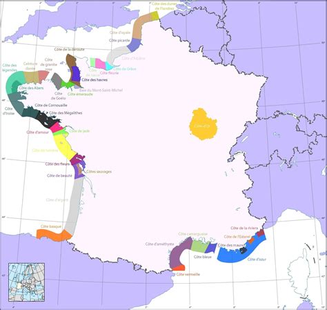 Littoral Français — Wikipédia Géographie Tourisme En France France