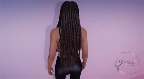 Long Braids Hairstyle For Mp Female Gta 5 Mods