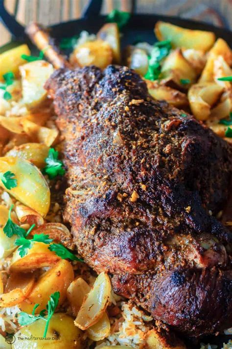 Perfect Roasted Leg Of Lamb No Fail Recipe The Mediterranean Dish