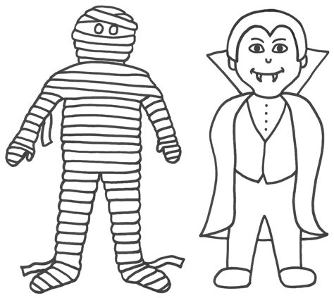 Halloween Vampire Coloring Pages Coloring Home