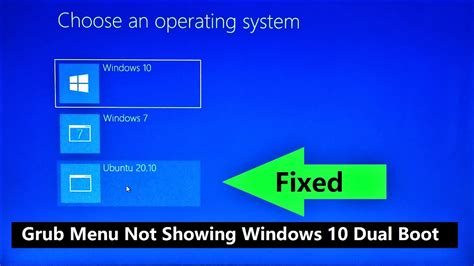How To Fix Dual Boot Option Not Showing In Windows 107 Benisnous