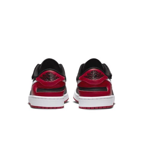 Air Jordan 1 Low Flyease ‘alternate Bred Toe Black White Gym Red