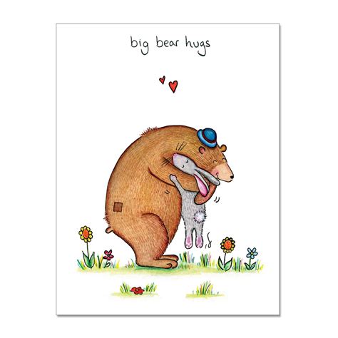 Maybe you would like to learn more about one of these? Bear Hugs Greeting Card