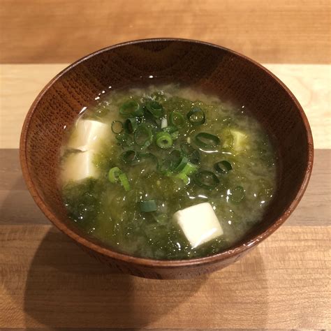 Sea Lettuce Miso Soup Recipe 100 Pure Japan