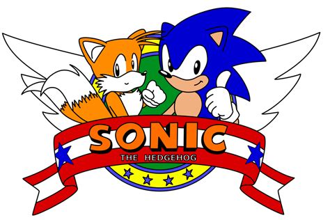 Sonic The Hedgehog 2 Title Logo By A Scream On Deviantart