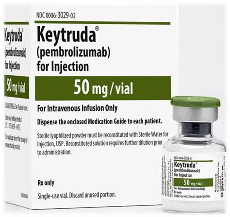 Keytruda Pembrolizumab 50mg Vial Keytruda Side Effects