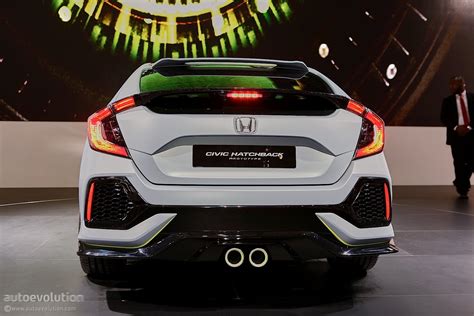 2017 Honda Civic Hatchback Previewed By Concept In Geneva Autoevolution
