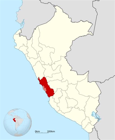 Mapa De Lima Provincia Municipios Turístico Y Carreteras De Lima Perú