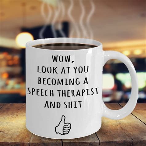 Speech Therapy Mug Future Slp Mug Future Speech Therapist Etsy