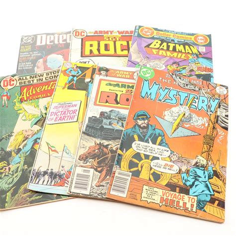 Bronze Age Dc Comic Books Ebth