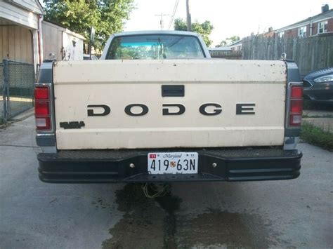 1988 Dodge Dakota Se Pickup Reg Cab Long Bed V6 At Almost Rust