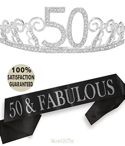 50th Birthday Decorations 50 Birthday Party Supplies 50 Cake Topper