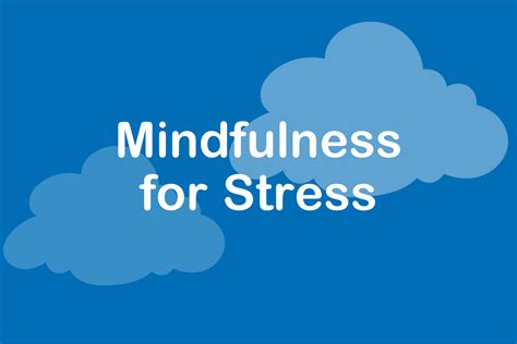 Mindfulness For Stress Dementia Oxfordshire
