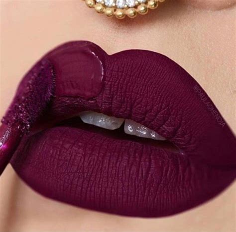 Uk Dark Red Lipstick Matte Lip Colors Berry