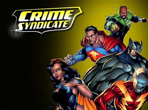 Crime Syndicate Dc Comics Comics Superheroes Villains Hd Wallpaper