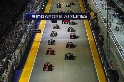 2022 F1 Singapore Grand Prix Session Timings And Preview