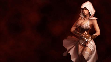 Free Download Sexy Assassin Girl Female Assassins Creed Wallpaper