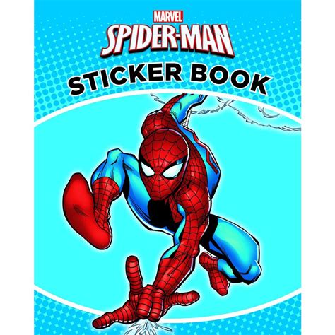 Marvel Spider Man Sticker Book Big W