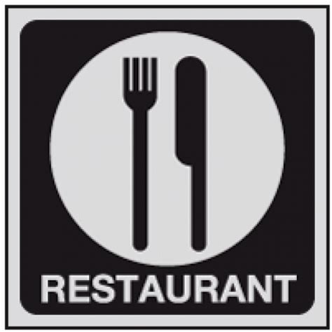 Restaurant Symbol Sign General Signs Safety Signs And Notices