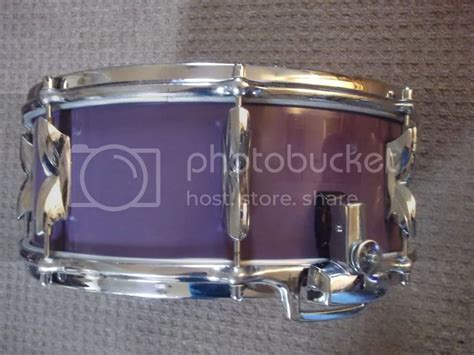 1974 Premier Royal Purple Drum Set With Matching 2001 Snare