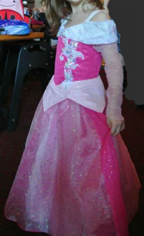 Custom Disney Princess Aurora Girls Costume Sleeping Gem