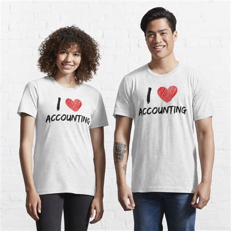 I Love Accounting T Shirt For Sale By Design Co Redbubble Accounting T Shirts Love T