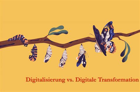 Fortschritt Digitalisierung Vs Digitale Transformation