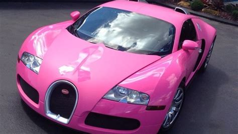Flo Ridas Bugatti Is Now Pink Autoevolution
