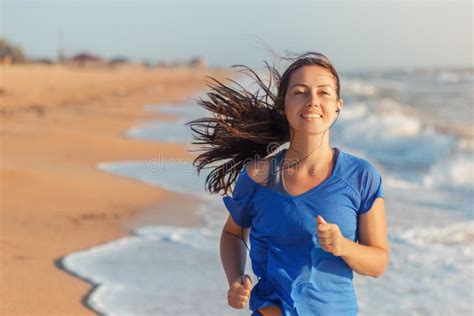 Beach Fitness Stock Image Image Of Body Cheerful Girl 22760631