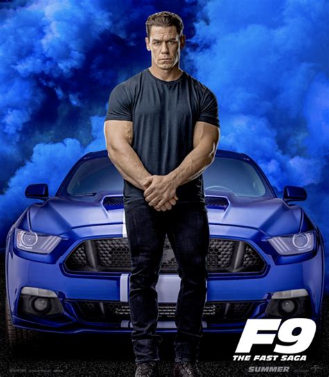 Teaser posters were revealed on the fast saga instagram. Fast and Furious 9 reveals first look at John Cena's character