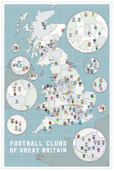 Map Of England Epl Teams