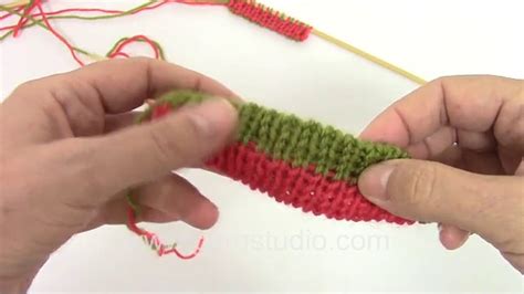 Drops Knitting Tutorial How To Make An Invisible Cast On For Double
