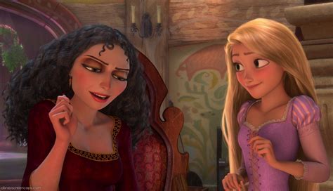 Pretty Rapunzel And Mother Gothel Disney Females Image