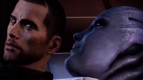 Mass Effect 3 Romance Scene Liara Youtube
