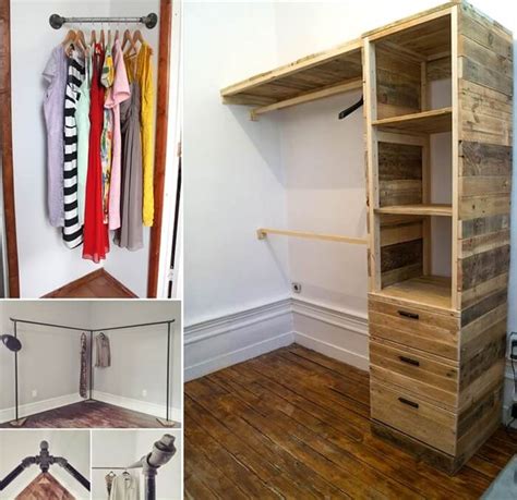 10 Cool And Clever Diy Corner Closet Ideas