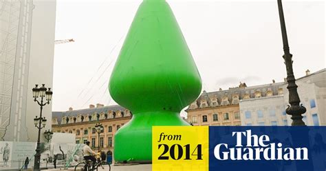 Vandals Deflate ‘sex Toy Sculpture In Paris Paris The Guardian