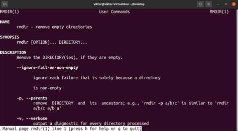 How To Remove A Non Empty Directory In Linux