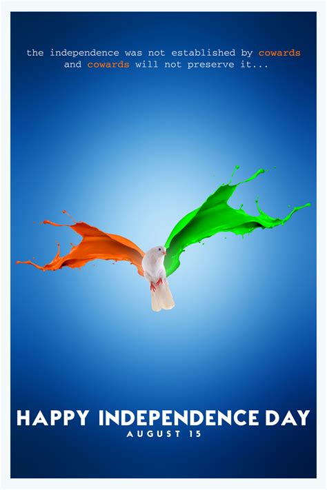 independence day poster august 15 on behance