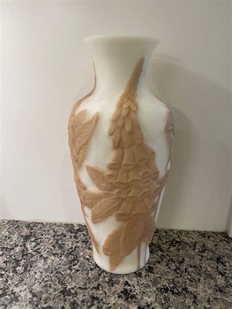 Phoenix Consolidated Glass Vase Foxglove Etsy