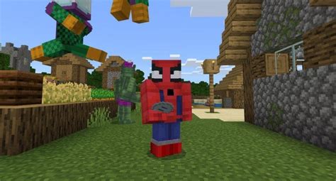 Download Spider Man Addon For Minecraft Pe 1120