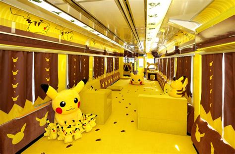 Japan Take A Look At This Awesome Pikachu Themed Train My Nintendo News