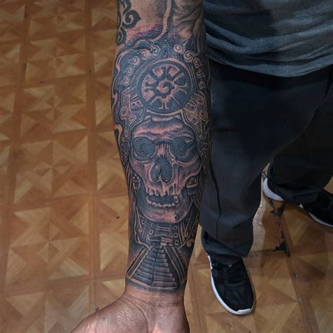Detailed patterns of eagles and other significant symbols of the ancient civilization make for beautiful ink and are worth considering when getting a piece. 100+ Best Aztec Tattoo Designs - Ideas & Meanings in 2019
