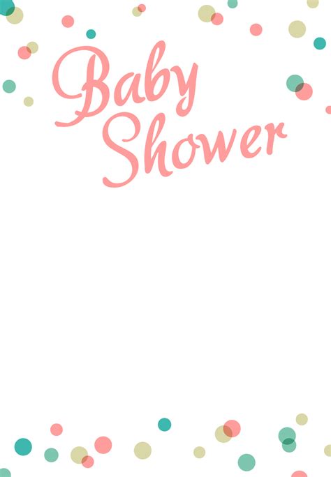 Baby Shower Templates Free Printable Free Printable