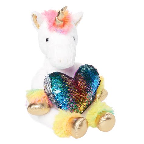 Way To Celebrate Valentine's Day Sequined Unicorn - Walmart.com ...