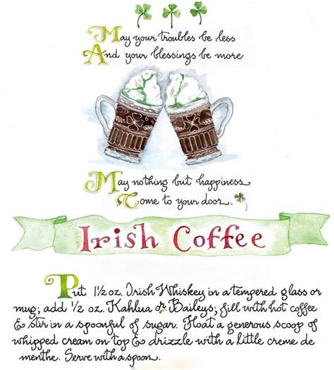 Irish Coffee Recipe Pictures Photos And Images For Facebook Tumblr Pinterest And Twitter