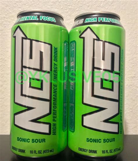 New Nos Energy Drink Sonic Sour High Performance Energy Drink 2 Full